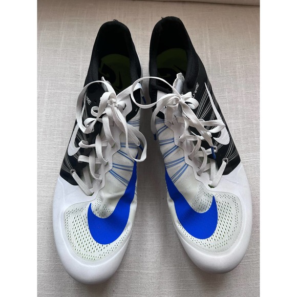 Nike Zoom JA FLY Running Track and Field Spikes Shoes (705373-100) - Picture 4 of 9